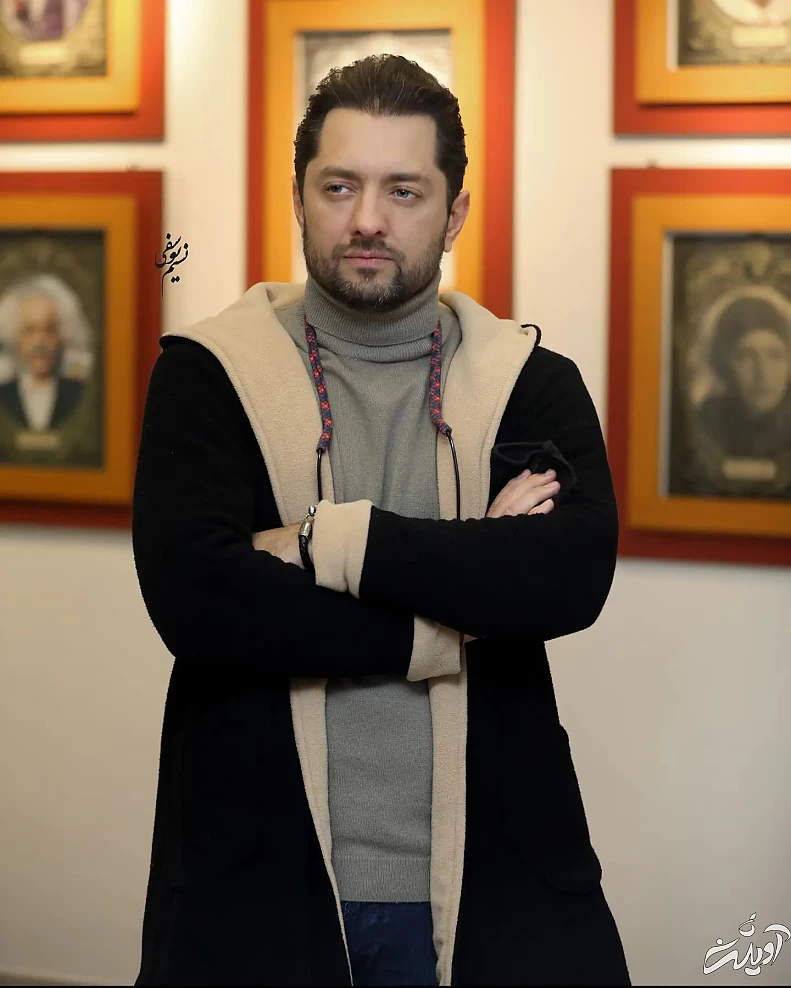 بهرام رادان و همسرش